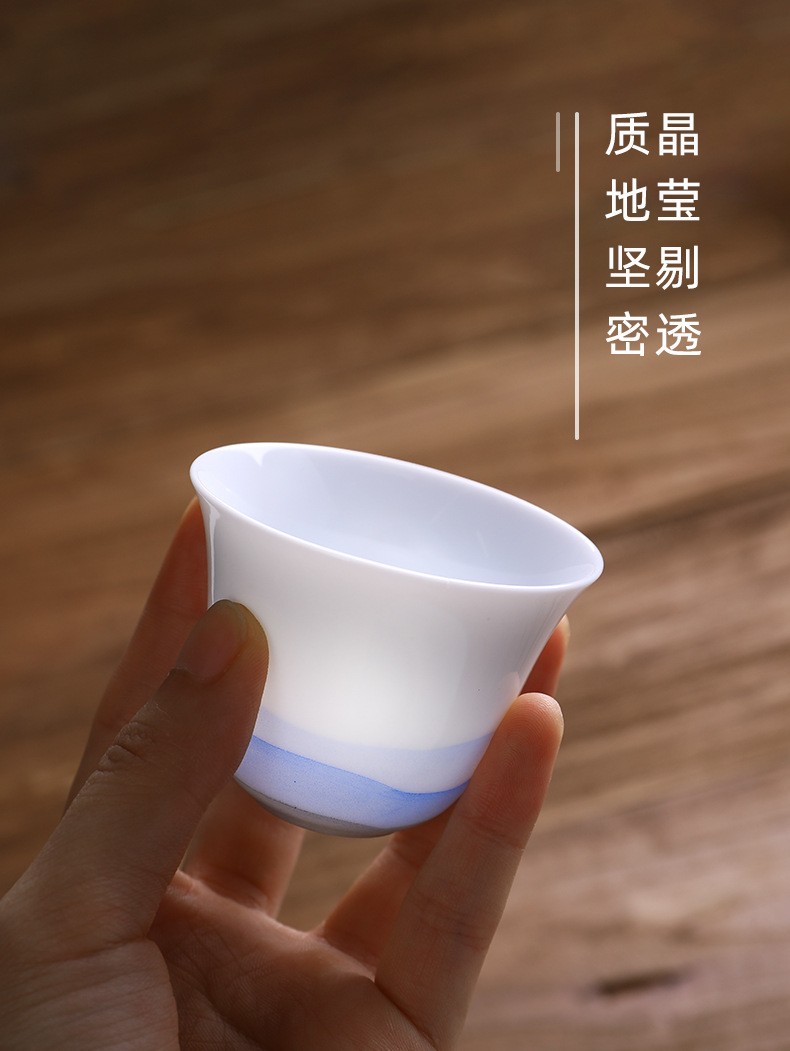 湖畔居手绘陶瓷家用茶具套装怎么样