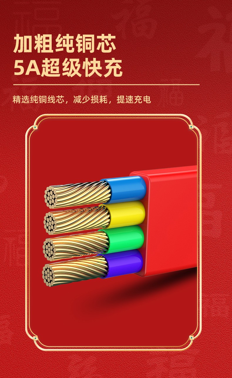 好朋友多功能时尚快充线礼品